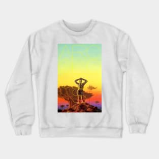 Arcologies - Robots of Dawn Large Crewneck Sweatshirt